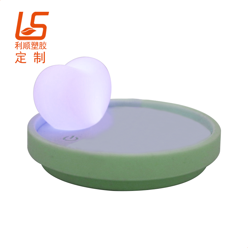 定制LED發(fā)光硅膠杯墊 硅膠LED發(fā)光杯墊發(fā)光杯蓋 (1)