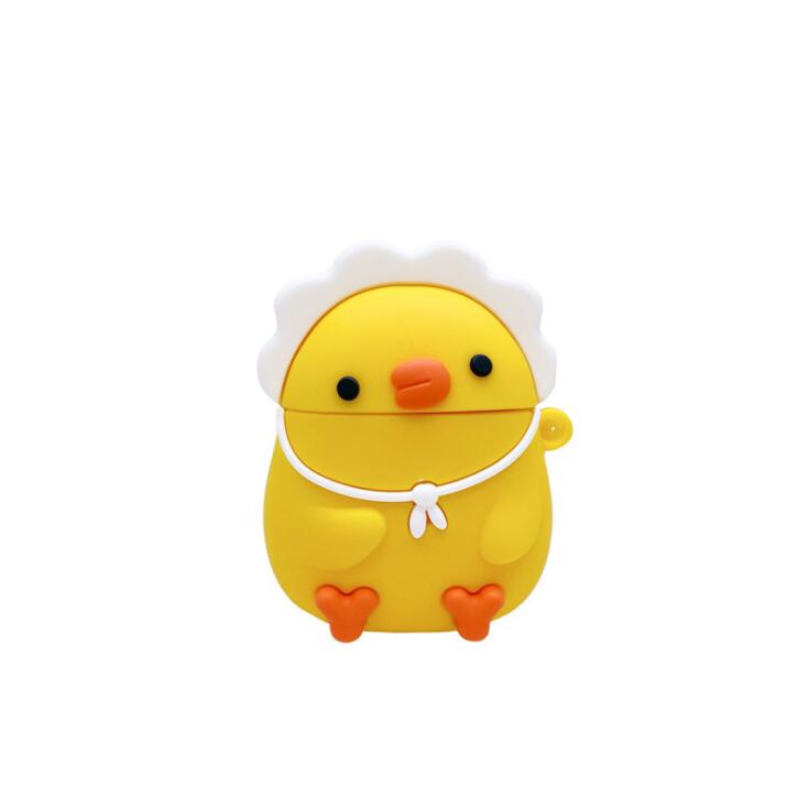 卡通小雞硅膠藍(lán)牙耳機(jī)套定制