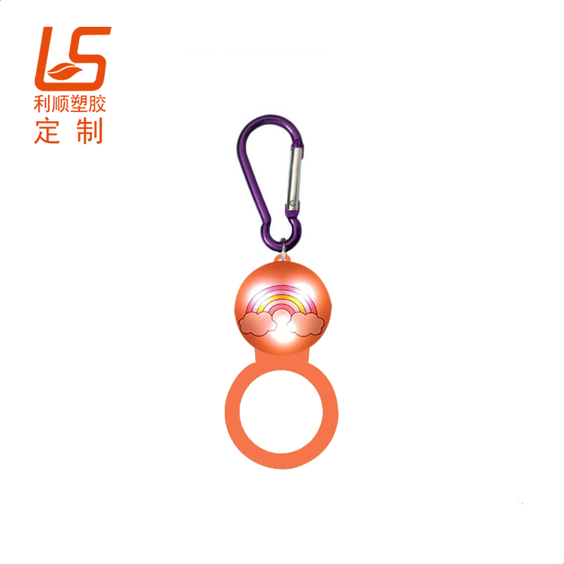 定制硅膠LED發(fā)光水瓶登山扣