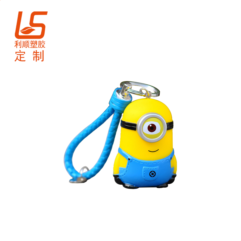 pvc滴膠立體公仔掛件_卡通3D公仔鑰匙扣立體公仔掛飾 (2)